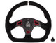 Kubota RTV Suede Ballistic "D" Steering Wheel
